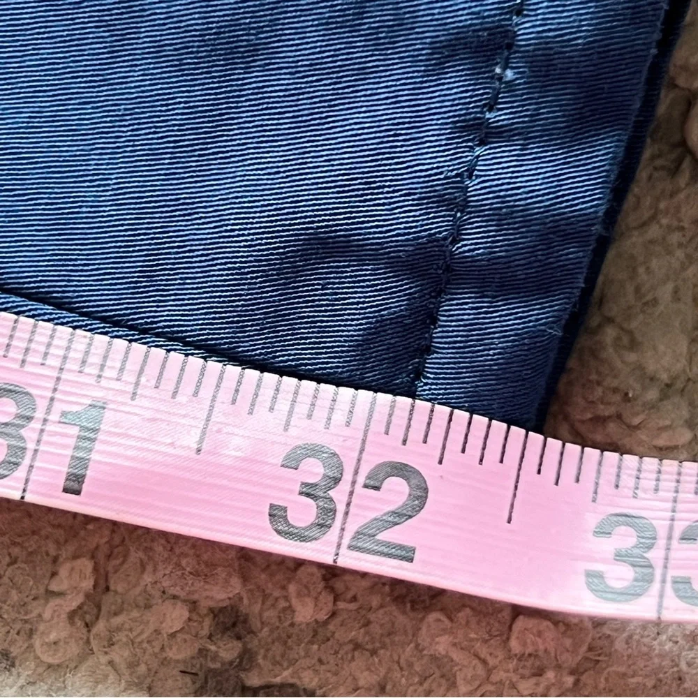 Michael Kors Men's linen blend dress pants in Blue in size 34/32